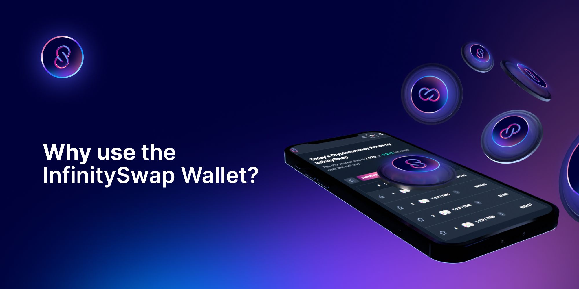 Why use the InfinitySwap Wallet?