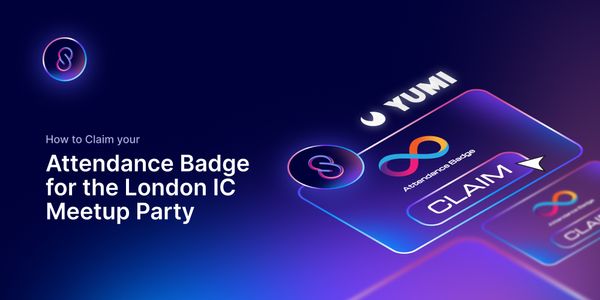 How to Claim your Attendance Badge for the London IC Meetup Party
