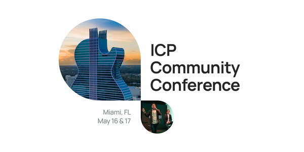 ICP Community Conference: Speaker Updates, New Twitter Account, & More